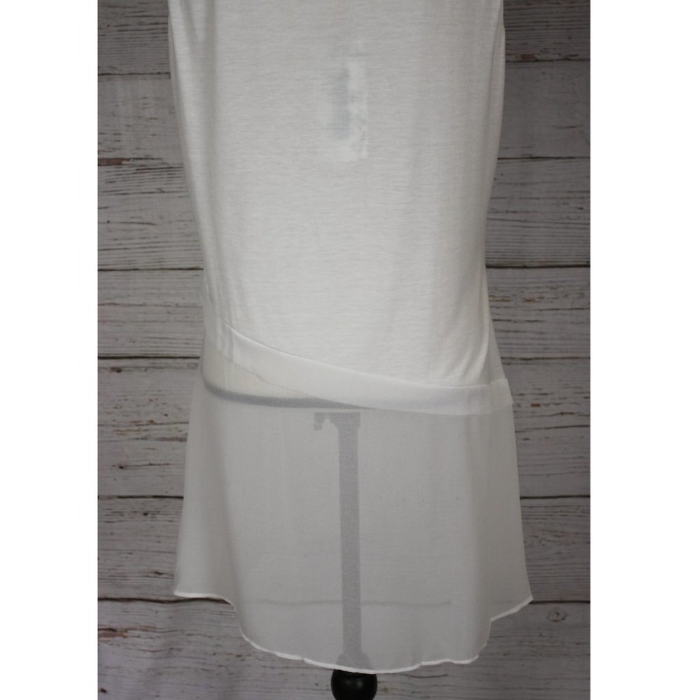 TRADED- NWT Monoreno White Swim Cover-Up Large - Picture 8 of 10